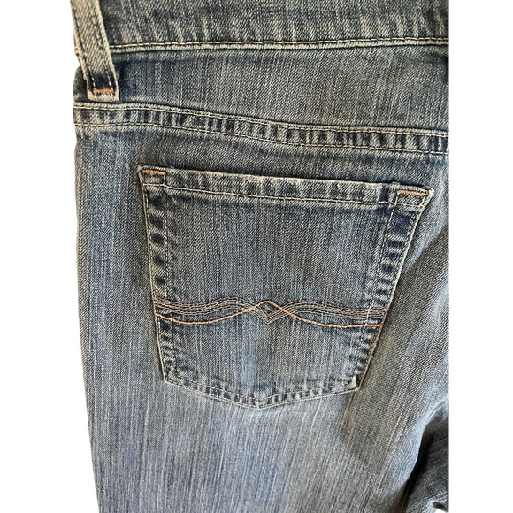 Vintage 90s Y2K‎ Lucky Brand Flare Bootcut Jeans Medium Wash Size 12/31 - Picture 8 of 10